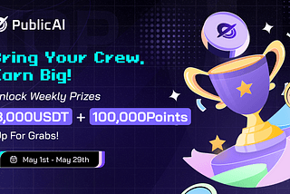 Bring Your Crew, Earn Big: PublicAI’s $3,000 Referral Boost Campaign is Live cover picture