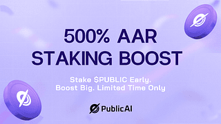 500% AAR $PUBLIC Staking Boost: Your Fast-Track Guide cover picture
