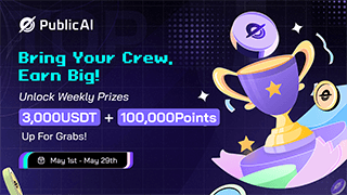 Bring Your Crew, Earn Big: PublicAI’s $3,000 Referral Boost Campaign is Live cover picture